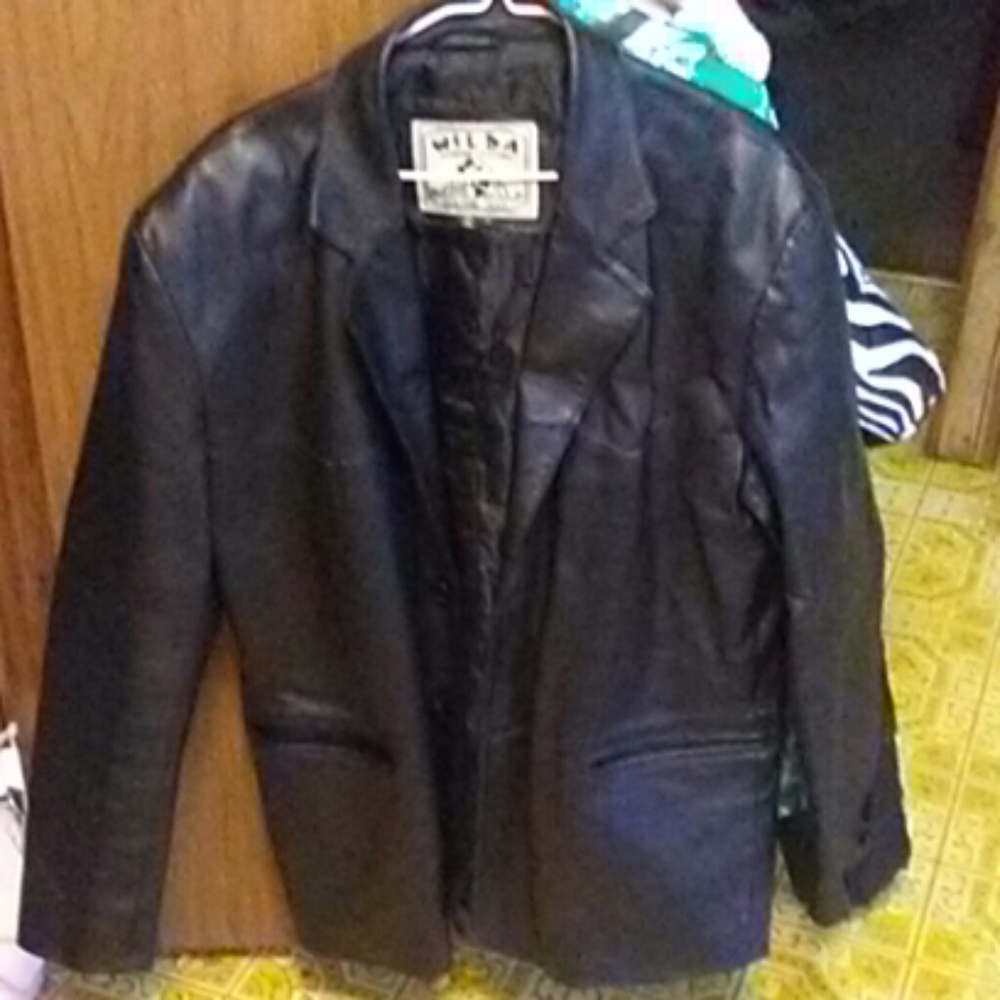 Men's Leather Coat